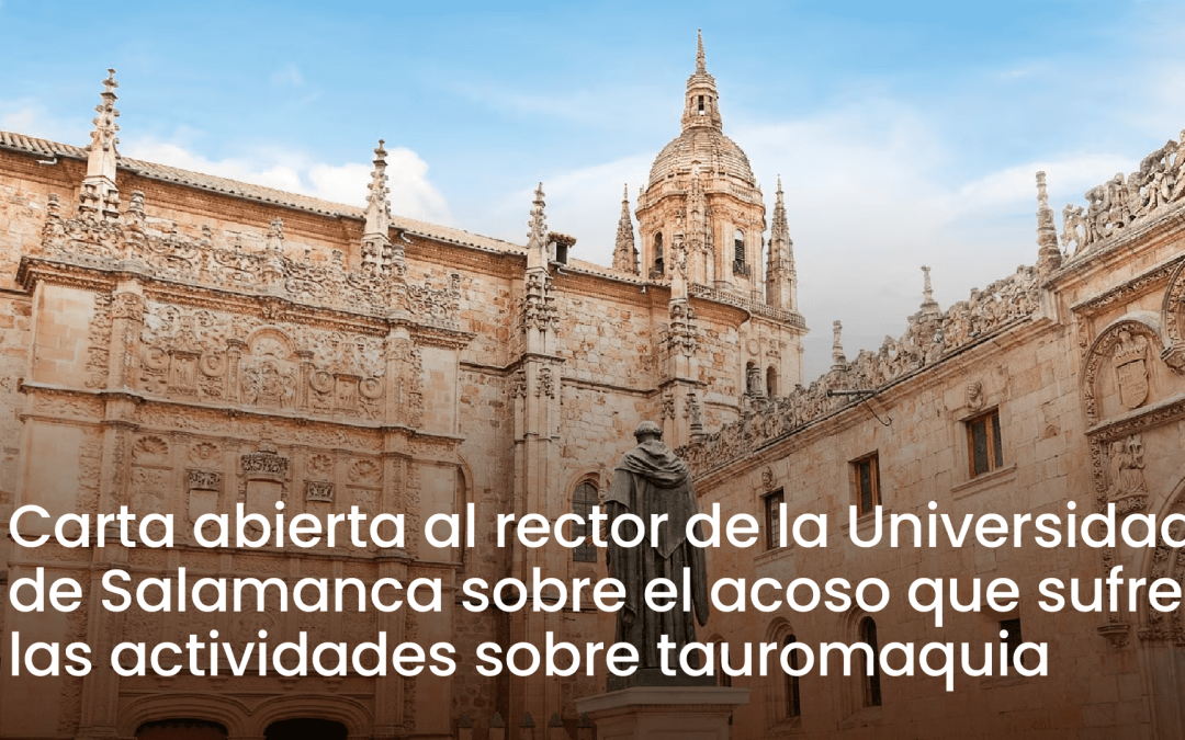 Carta al Rector de la Universidad de Salamanca
