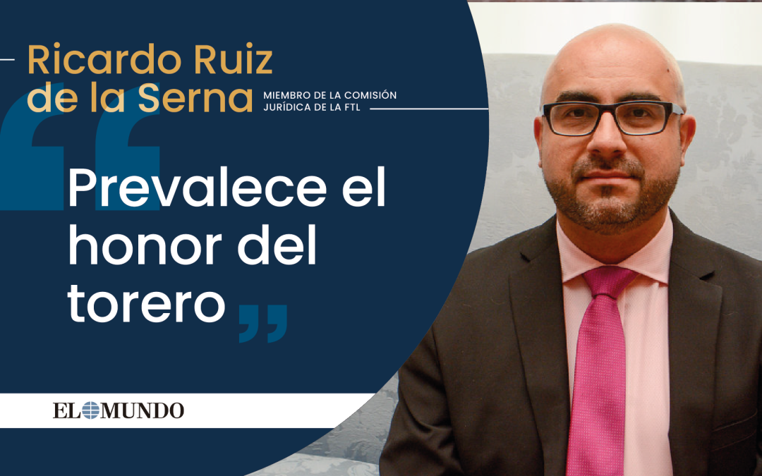 Artículo: «Prevalece el honor del torero»