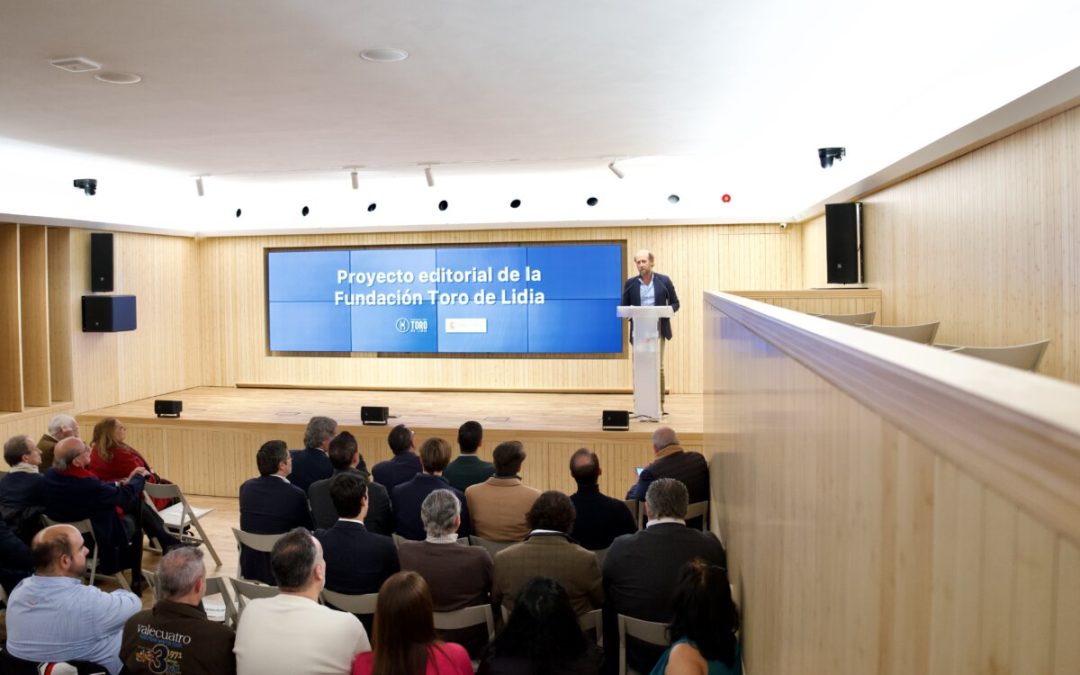 La Fundación Toro de Lidia presenta su nuevo proyecto editorial