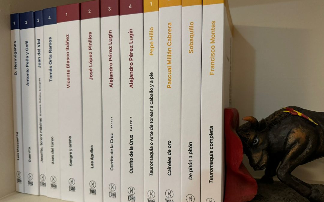 El año 2023 bate récord en número de libros taurinos editados